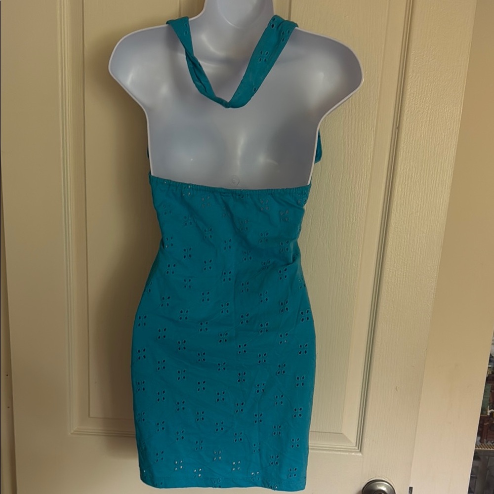 ASOS Blue Mini Dress - Picture 3 of 6